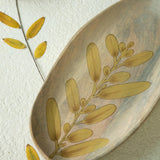 Wisteria Yellow  Platter - Large