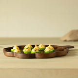 Floral wooden platter - Large