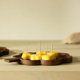 Floral Wooden Platter - Small