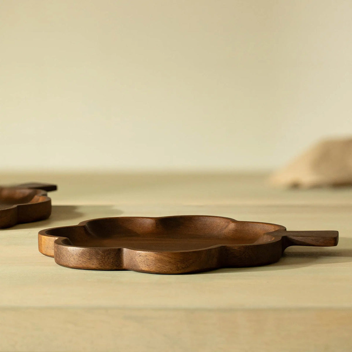 Floral Wooden Platter - Small