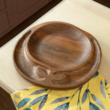 Wooden Chip & Dip Platter