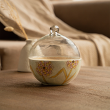 Forever Blooms Bowl with Cloche
