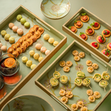 Forever Blooms  Tray Set of 3