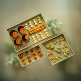 Forever Blooms  Tray Set of 3