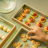 Forever Blooms  Tray Set of 3