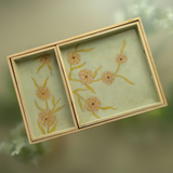 Forever Blooms  Tray Set of 3