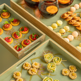 Forever Blooms  Tray Set of 3