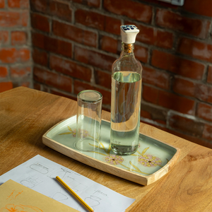 Forever blooms platter - small