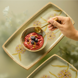 Forever blooms platter - small