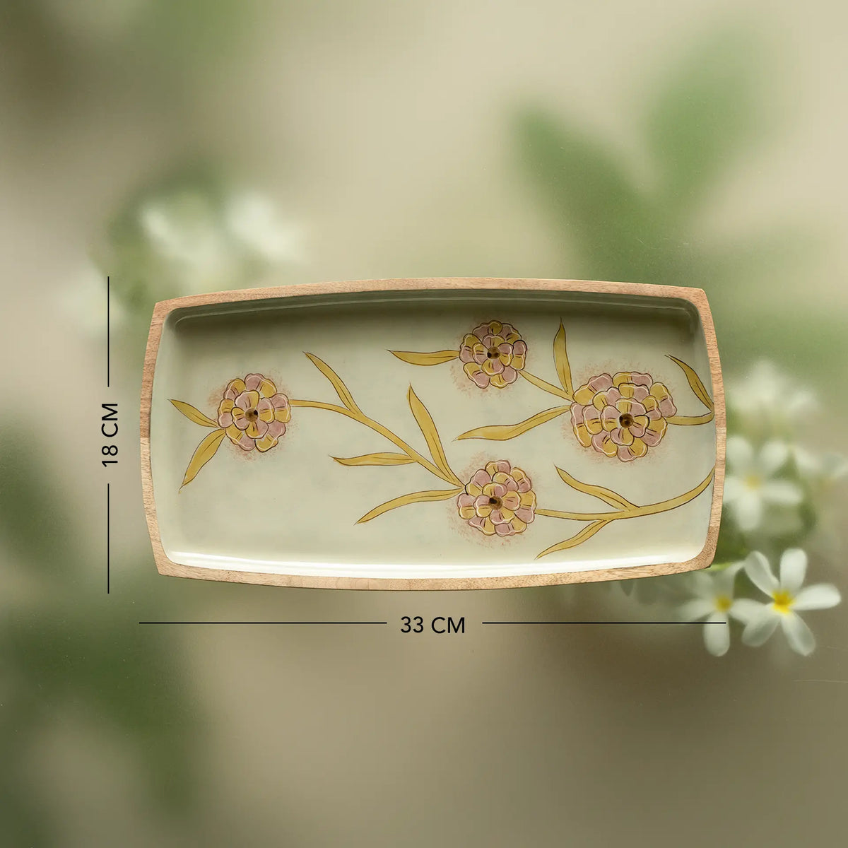 Forever blooms platter - small