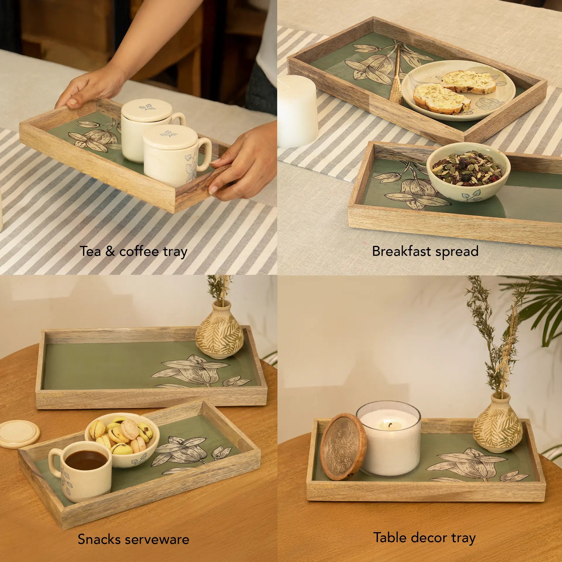 Noor tray - set of 2