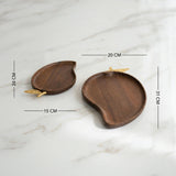 Mango memory wodeen platter- set of 2