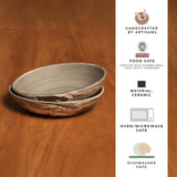 Carbon Ceramic Pasta Bowl Set of 2