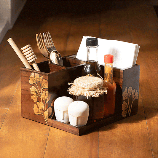 Brawny Cutlery & Napkin Holder