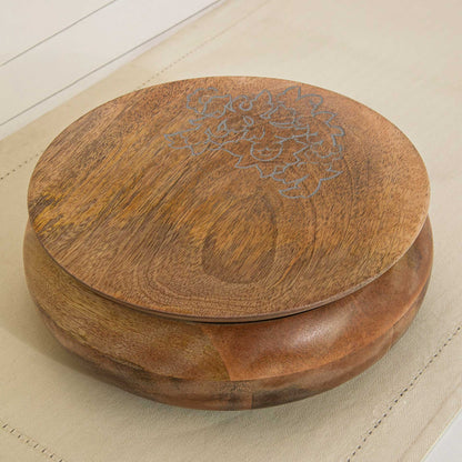 Upper Crust Wooden Roti Box