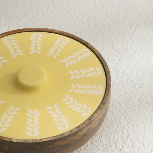 Flavia Wooden Roti Box With Lid