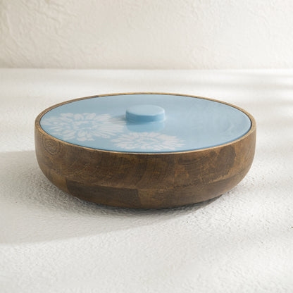 Blossom Wooden Roti Box