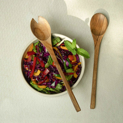 Laimai Oval Salad Server Set of 2