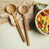 Laimai Round Salad Server Set of 2