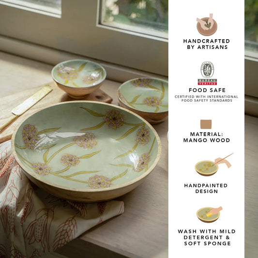 Forever Blooms  Serving Bowl - Large