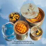 Forever Blooms  Serving Bowl with Lid