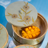 Forever Blooms  Serving Bowl with Lid