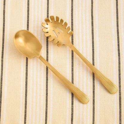 Celestial Brass  Ladle Set of 2