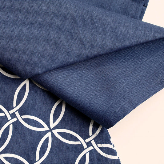 Indigo Swirl 100% Cotton Dish Towel Set of 2