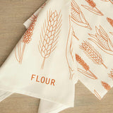 Flour Dish Towel Set of  Two (Terracotta)