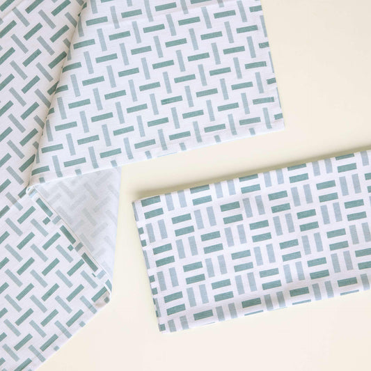 Maze Cotton Dish Towel Set of Two