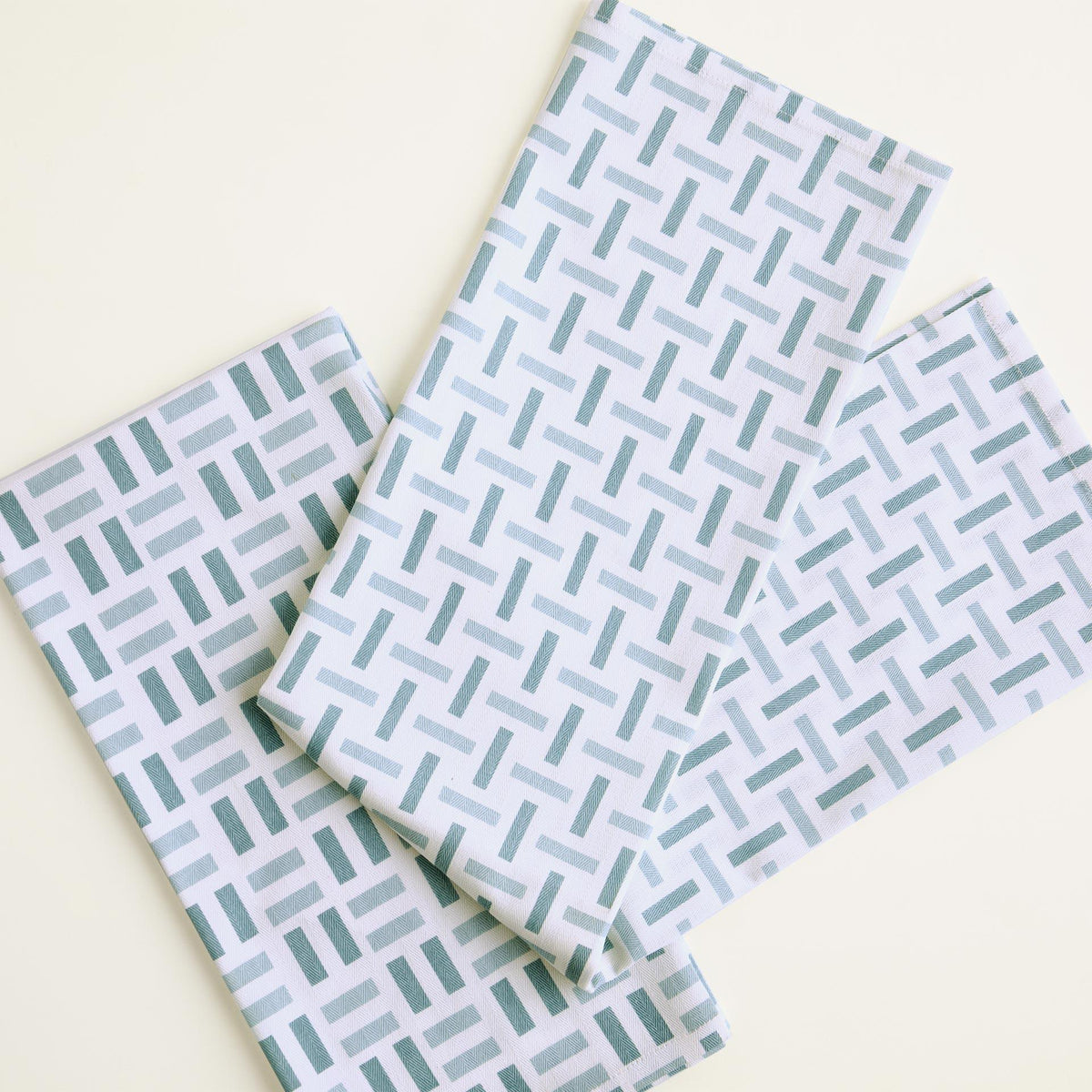 Maze Cotton Dish Towel Set of Two