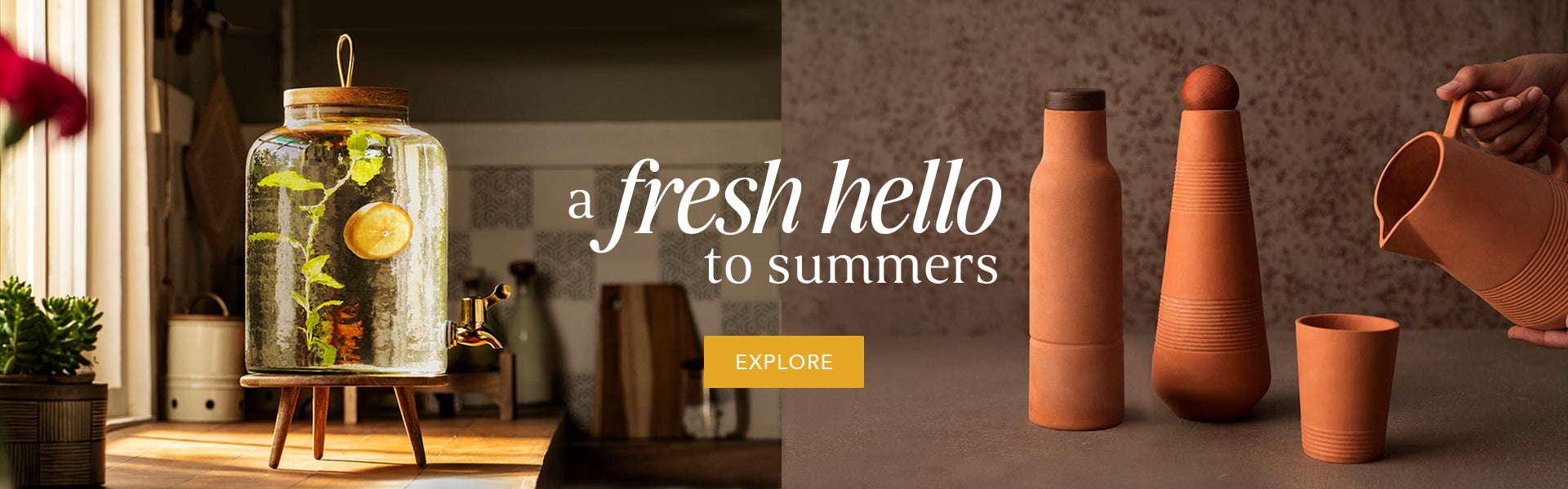 Drinkware banner