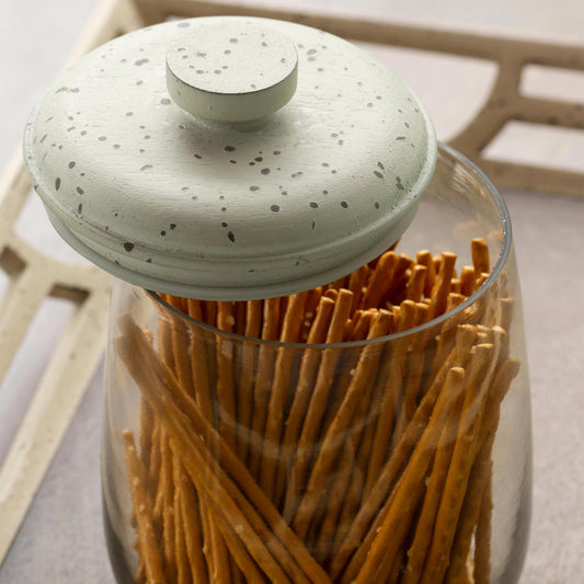 Farmhouse Flair Glass Jar - Small