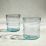 jove blue glass tumbler set of 2 (small)