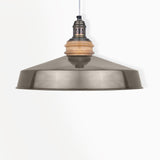 Gun Metal Pendant Lamp- Wide
