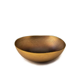 Metal Bowl Sml Burnished Gold - ellementry