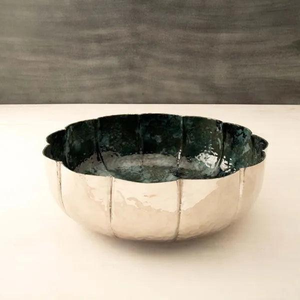 Inky Metal Fruit Bowl- Large