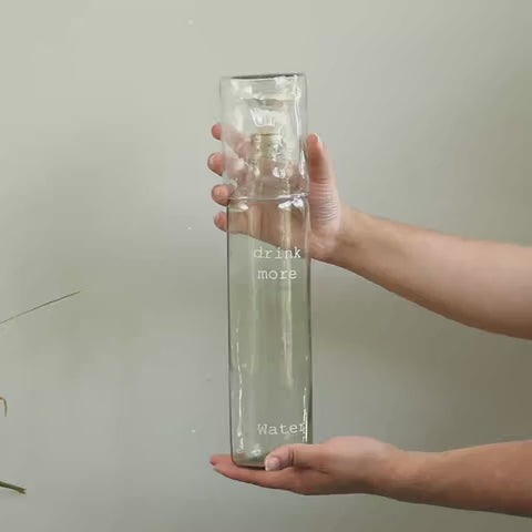 Soyuz Glass Bottle with Tumbler