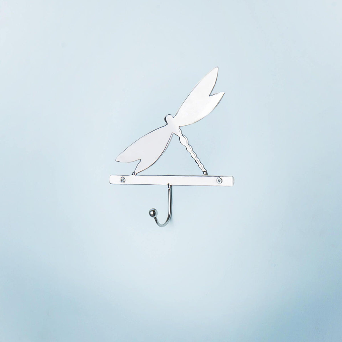 Silver Metal Butterfly Wall Hook - ellementry