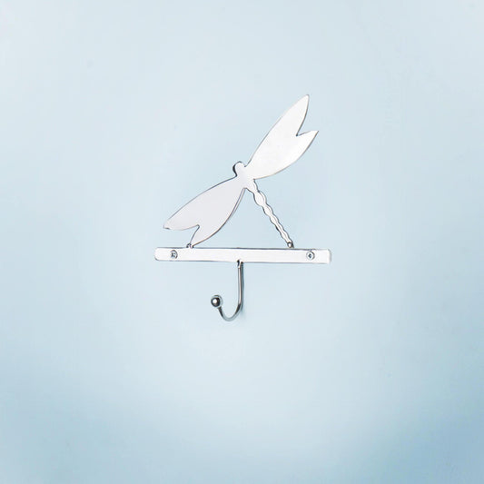 Silver Metal Butterfly Wall Hook - ellementry