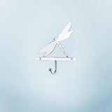 Silver Metal Butterfly Wall Hook - ellementry
