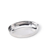 Glossy Silver Metal Platter - ellementry