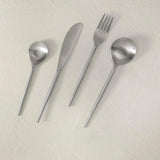 Aura Silver Cutlery Set Of Four