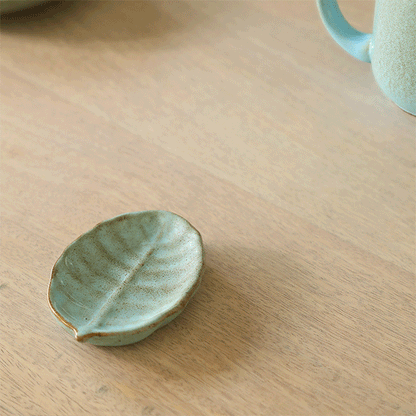 Folia Ceramic Tea Bag Rest Of 3