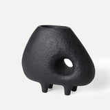 Midnight Terracotta Vase (Short)
