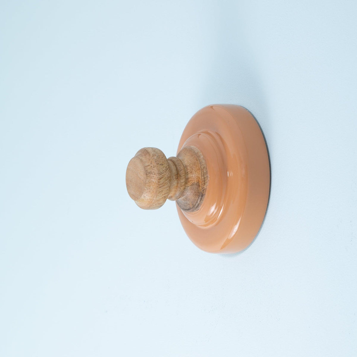 Brick Red Wooden Hook