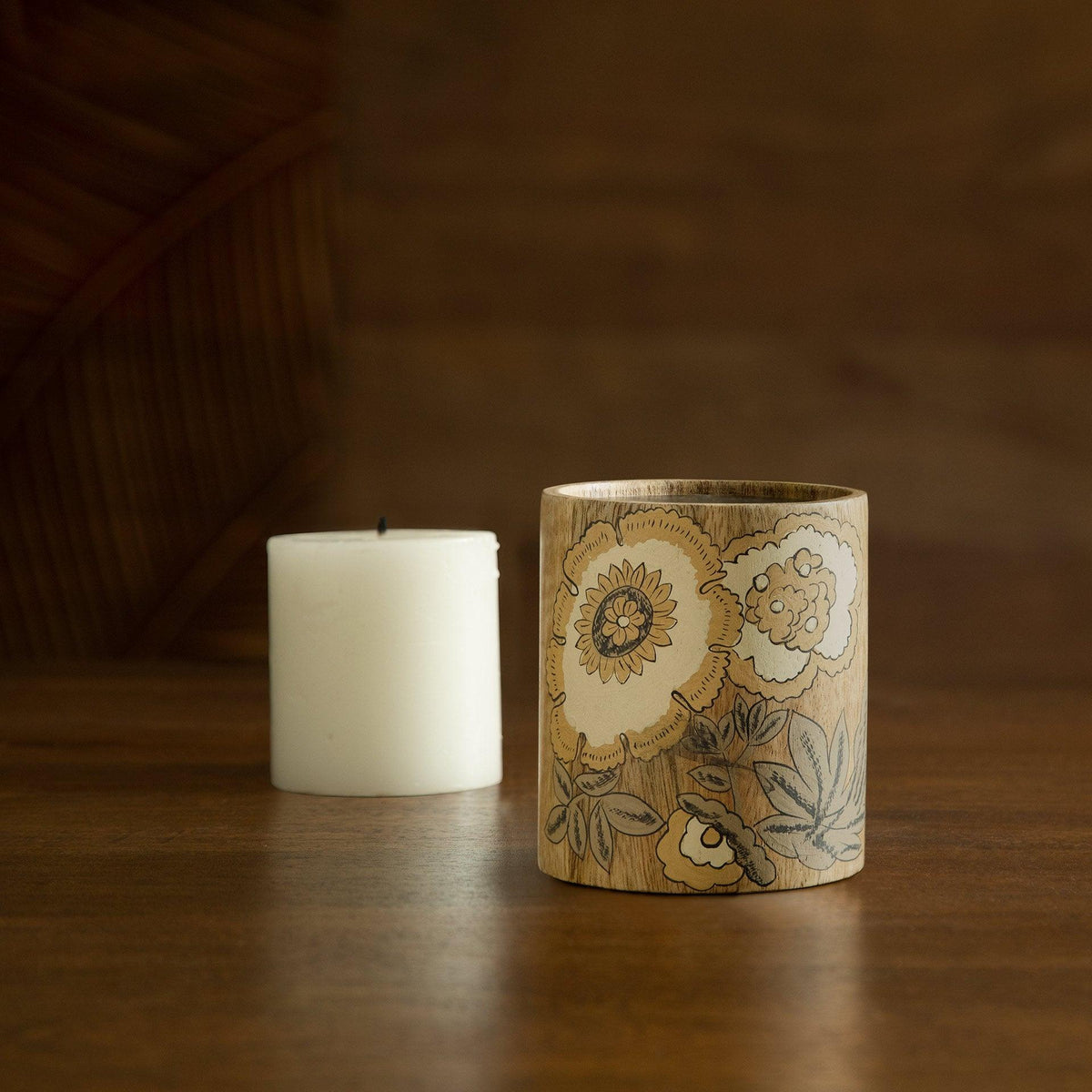 Fleur D'or Candle Stand - Small
