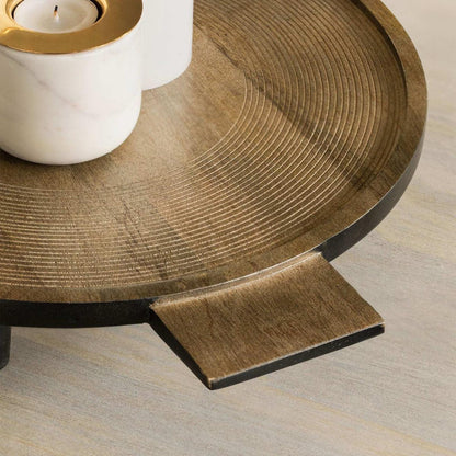 Orbis Round Tri Legged Platter
