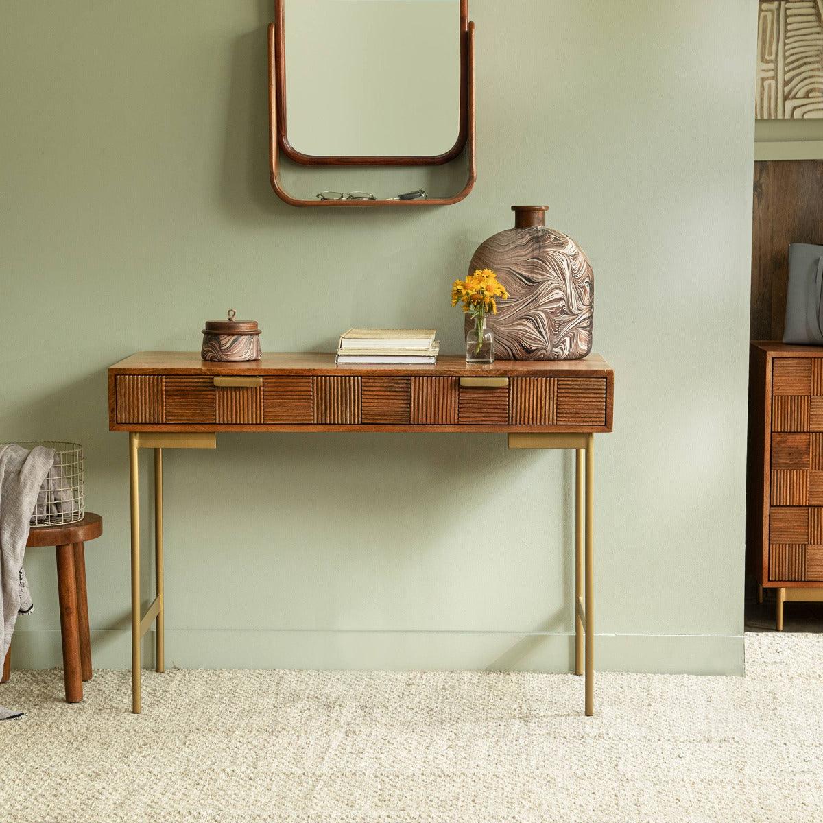 Bruno Writing Desk Console