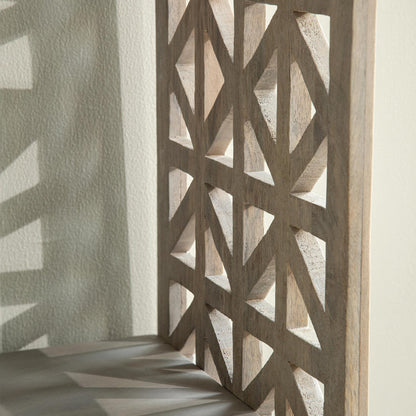 Palace Window two drawer console table